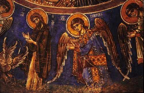 Lysi, church of Agios Themonianos, murals.